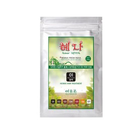 Amor 아모르 헤나 칼라염색 트리트먼트 100g [투명] Amor Henna Color Dye Treatment 100g [Transparent]
