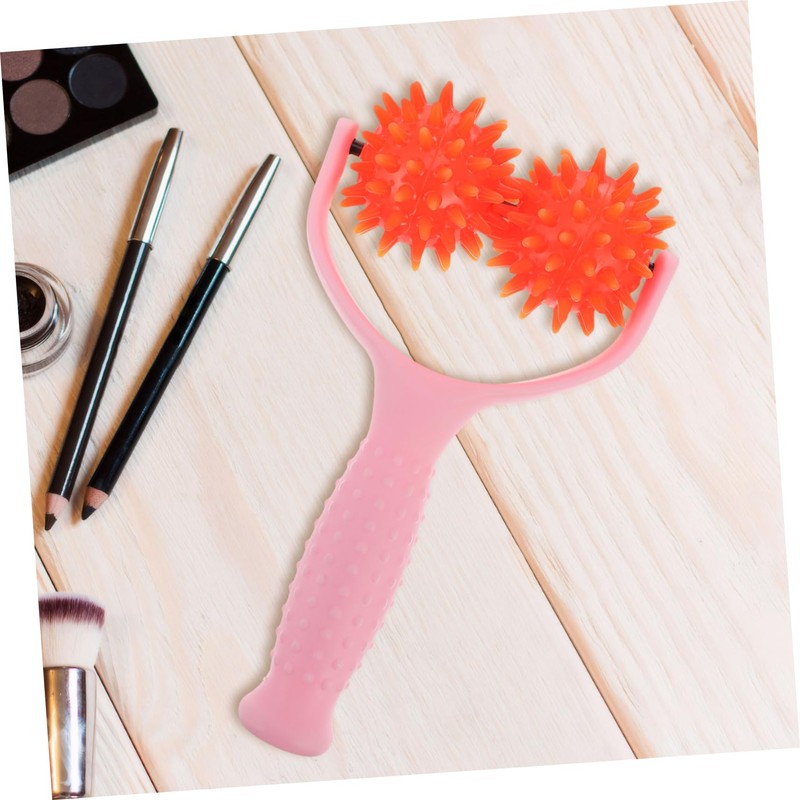 BIUDECO Manual Muscle Roller Stick with Handle Portable Self Massage