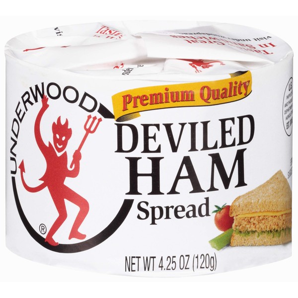 Underwood Deviled Ham Spread, 4.25 Ounce (Pack of 24)