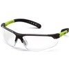 Pyramex SGL10110DTM Sitecore Gray and Lime Clear H2MAX Anti-Fog