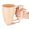 Pancake Dough Dispenser with Handle for Cupcakes, Waffles, Muffin Mix,