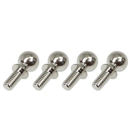 Eagle Model EAGLE RACING 5.8mm Round End Ball, 3X6mm Screw, Steel (4) #BS5806U