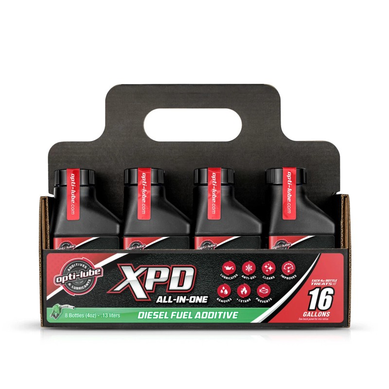 Opti-Lube XPD Formula Diesel Fuel Additive: 4oz 8 Pack with