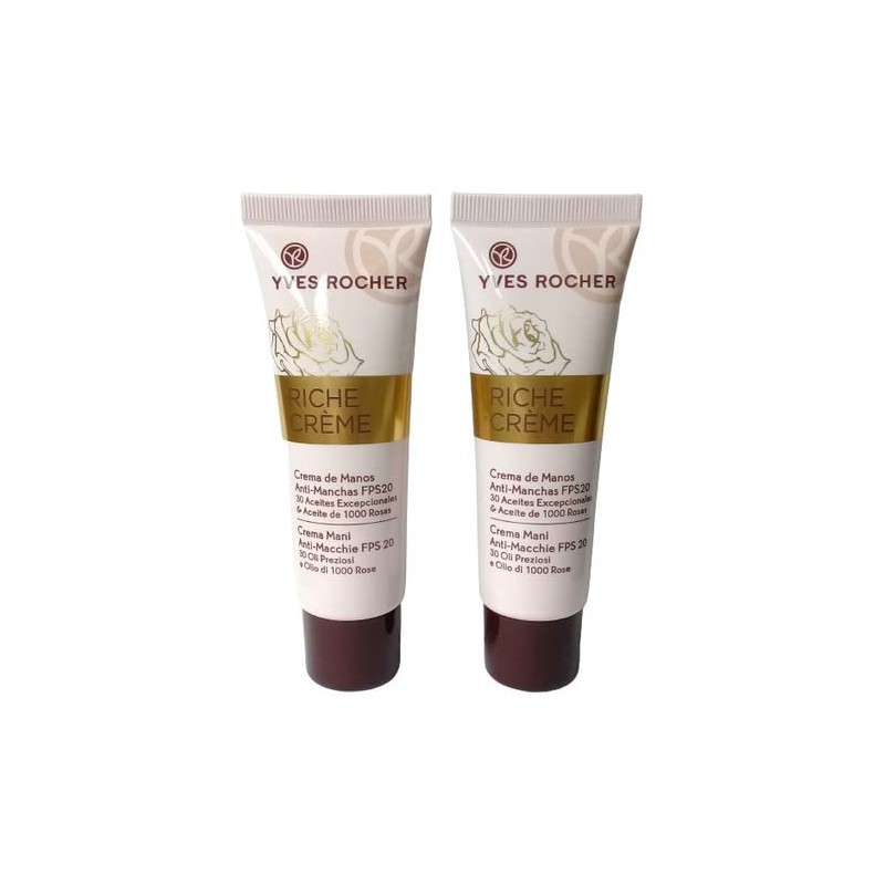 Crema Para Manos Antimanchas Nutri Regeneradora Fps 20 Riche Creme