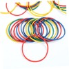 OHPHCALL 100pcs Thick Elastic Bands Rubber Bands Elastic Cord Multi-function