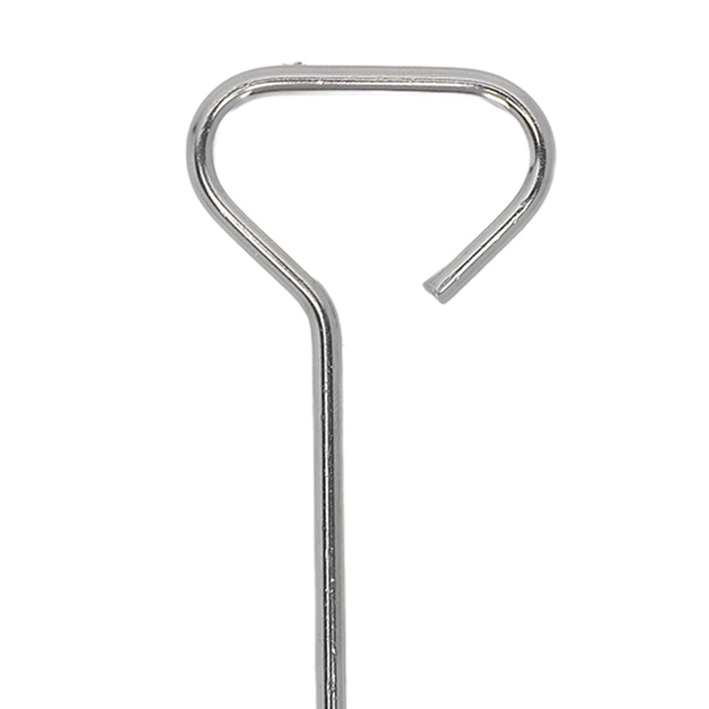 Fryer Skewer Stand Uniform Cooking Rust Resistance Stainless Steel Vertical