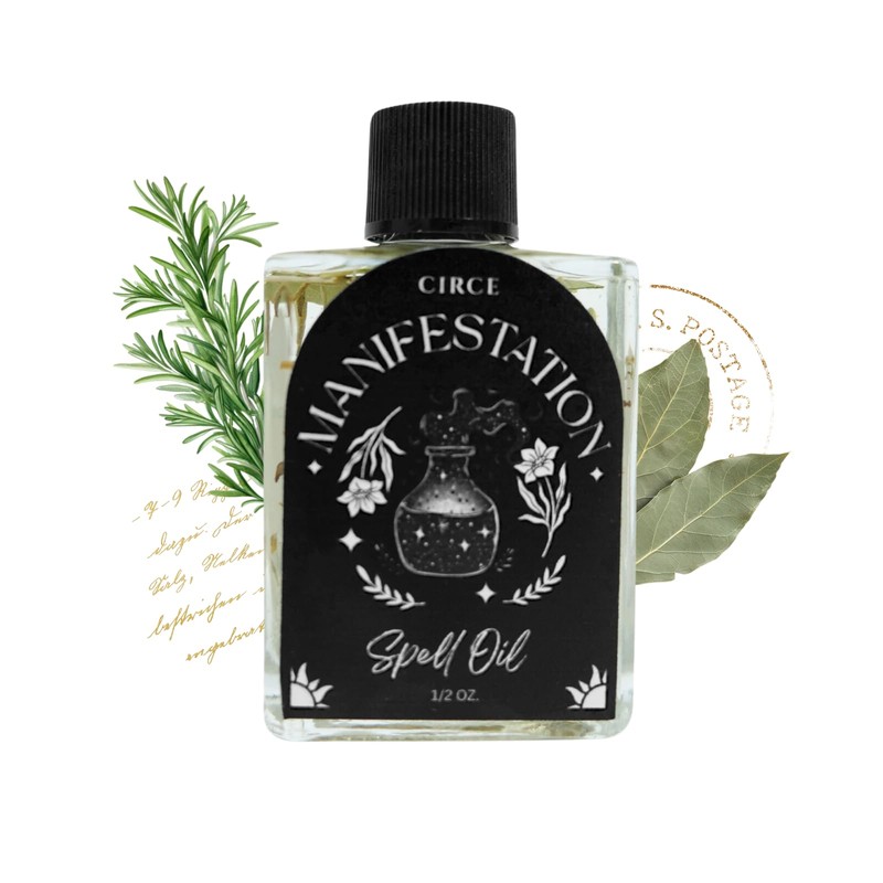 CIRCE Manifestation Spell Oil - Focus Intentions & Support Goals