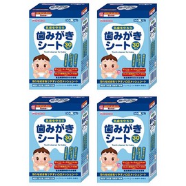 Niko Pika Toothpaste Sheet, Baby 30 Packs, Bulk Purchase (4 Pieces)