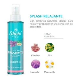 Splash Relajante 140ml Aromaterapia Antiestrés Sensación Paz