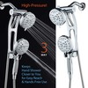 AquaSpa High Pressure 48-mode Luxury 3-way Combo with Adjustable Extension