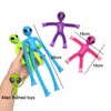 JZK 4x Alien pop tube toy, sensory fidget toy for