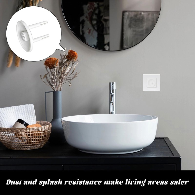 Pack of 10 Socket Covers, Socket Protection, Child Safety Socket,