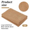 BENECREAT Camel Corduroy Fabric, 100x155cm DIY Sewing Crafts Materials Corduroy