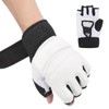 1 Pair 180‑185mm Half Finger Punch Bag Training Gloves Boxing