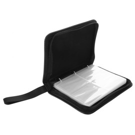 SUPVOX Pocket Card Binder with Zipper Stylish PU Album for Trading Cards Ample Storage for Collectors Traders Multiple Pockets for Easy Organization Protective Sleeves Included