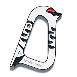 Mountain Bird Carabiner Keychain Hook Accessory Bird (Thunderbird White Male)