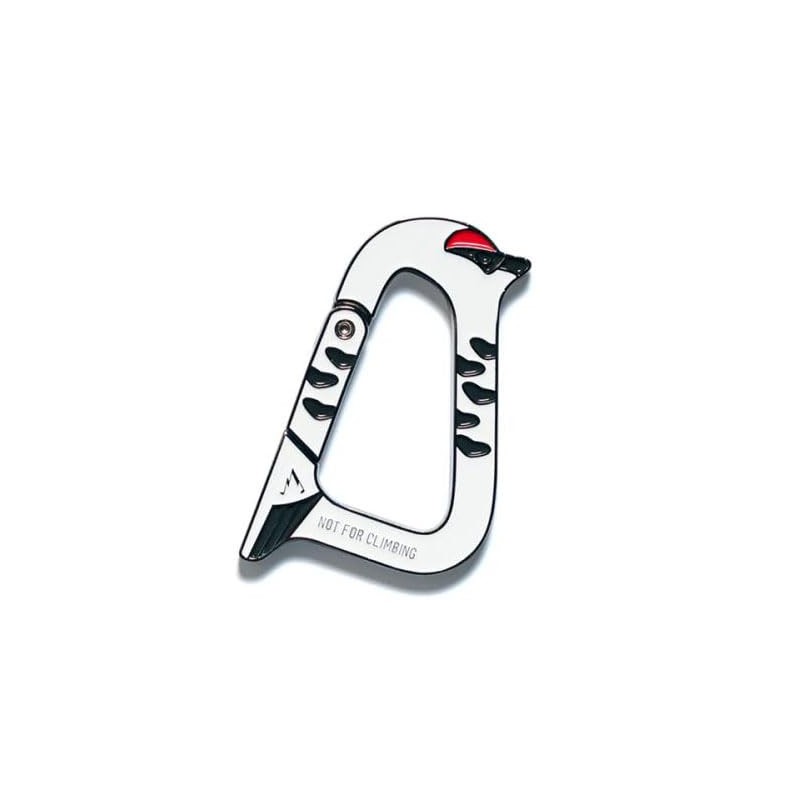 Mountain Bird Carabiner Keychain Hook Accessory Bird (Thunderbird White Male)