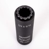 Impact Rated 2-in-1 Black Oxidized Spring-Loaded Socket, 12 Point, 3/4"