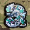 Chameleon Legion Cham Cyborg Borg the Shell Print Patch