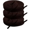 Sechunk 3 Pair Flat Shoelaces, Shoe Laces, Shoe Strings, Athletic