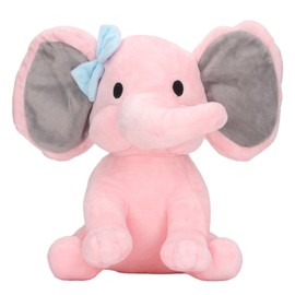 Elefante de Peluche, Multiusos, Lindo, Cómodo, Suave y Esponjoso, Juguete de Peluche (Rosa)