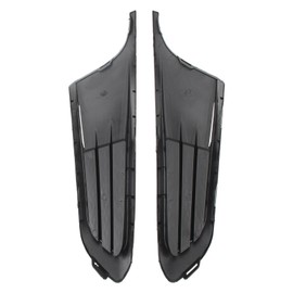 AUTOKAY Set of 2 Fog Light Cover Left Driver and Right Passenger Side Front Bumper Grille Grill Cover Fits for Volkswagen Jetta 2011-2014