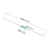 sourcing map Fuse 250V 1A Resistance Fuse-link Fast Blow Axial