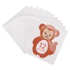 12pcs Newborn Baby Monthly Sticker for 1-12 Month Milestone Memories