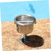 BESPORTBLE Float Line Holder for Swimming Pools Durable Metal Cups