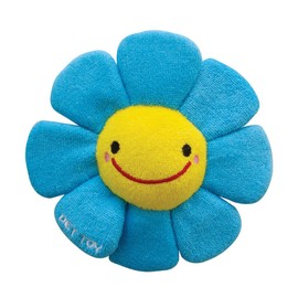 Nol Corporation Dog Toy Colorful Flower Light Blue