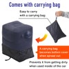 Inflatable Foot Rest Pillow for Travel, Kids Airplane Bed, Japard
