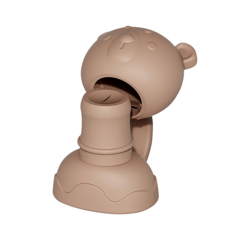 Squeezy drinking attachment for squeeze bags, leak-proof 2 pieces mouthpiece