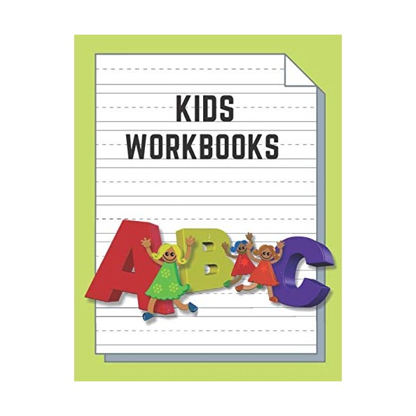 Kids Workbooks: Handwriting paper: Large pages for creative writing with