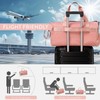 2 Pcs Travel Bag Weekender Bags For Women Sleepover Bag