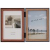 LADONNA 086962 AVANTI DF85-PD-NV Navy Picture Frame, 2 Sides Postcard