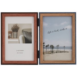 LADONNA 086962 AVANTI DF85-PD-NV Navy Picture Frame, 2 Sides Postcard