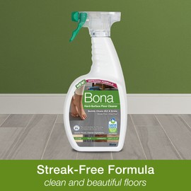 Bona Multi-Surface Floor Cleaner Spray, for Stone Tile Laminate and Vinyl LVT/LVP, Unscented, 22 Fl Oz