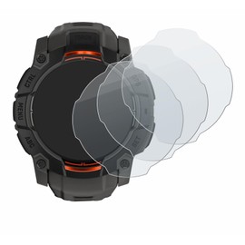 BROTECT Anti-Glare Protective Glass for Garmin Instinct 3 Solar (45 mm) (Pack of 3) Protective Film Tempered Glass Matt [Scratch-Resistant 9H, Anti-Reflection]