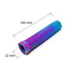 Team Dogz Mixed PU Soft Rubber Flangeless Handlebar Grips For