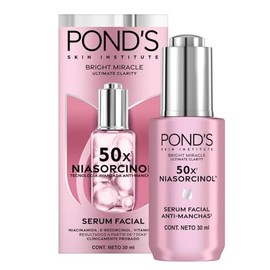 POND'S Sérum Facial 50x Bright Miracle con Niasorcinol Anti-manchas, 30gr