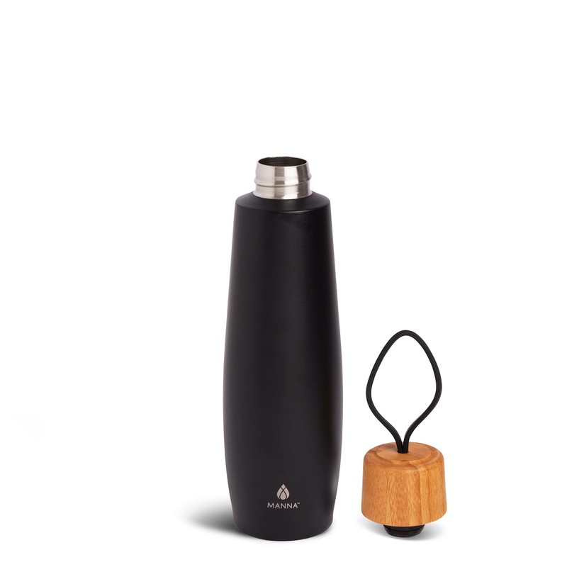 Manna Dory Bottle - 19 Oz - Black