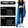 MODY RODY 2 Pack Absorbent Gym Towels for Working Out