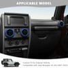 Jimen Compatible with Jeep Wrangler JK & Unlimited 2007-2010, 4PCS