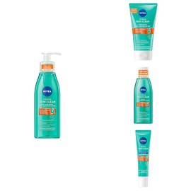NIVEA. Derma Skin Clear Gel Limpiador 150 ml  Derma Skin Clear Exfoliante 150 ml  Derma Skin Clear Tnico 200 ml  Derma Skin Clear Peeling Exfoliante  