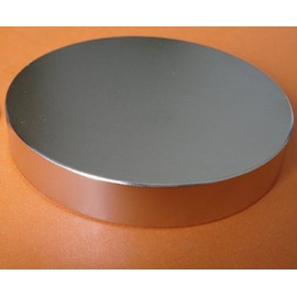Applied Magnets® 1 Piece 4" x 1/2" Grade N50 Neodymium Disc Magnet