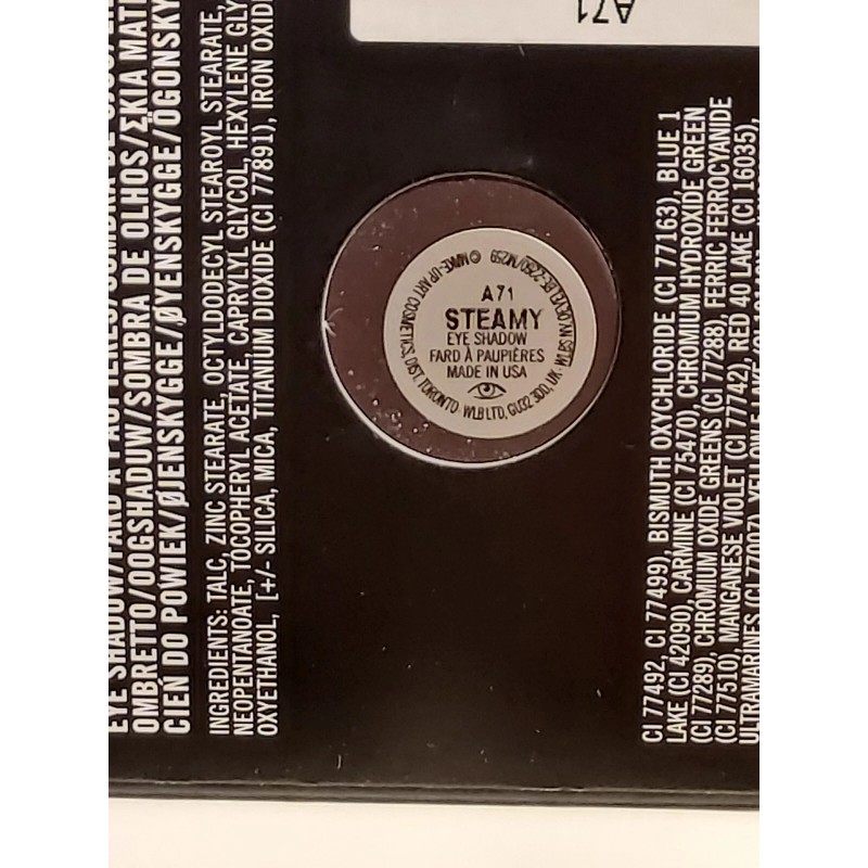 M·A·C MAC Eye Shadow Frost REFILL *STEAMY* / .05 oz