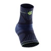 Bauerfeind(バウアーファインド）SPORTS ANKLE SUPPORT DYNAMIC 薄型3Dエアニット、通気性が良く動きやすい足首用サポーター【スポーツシリーズ 左右兼用１枚 XS～XXL ドイツ製】 (L, ブラック