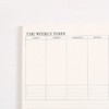 Weekly Planner/Monthly Plan Pad, Tear Off Things to Do Notepad
