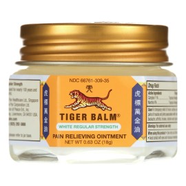 Tigre Pomada Tiger Balm 18g Alivio Dolor Alcanfor Y Mentol Alcanfor Y Mentol