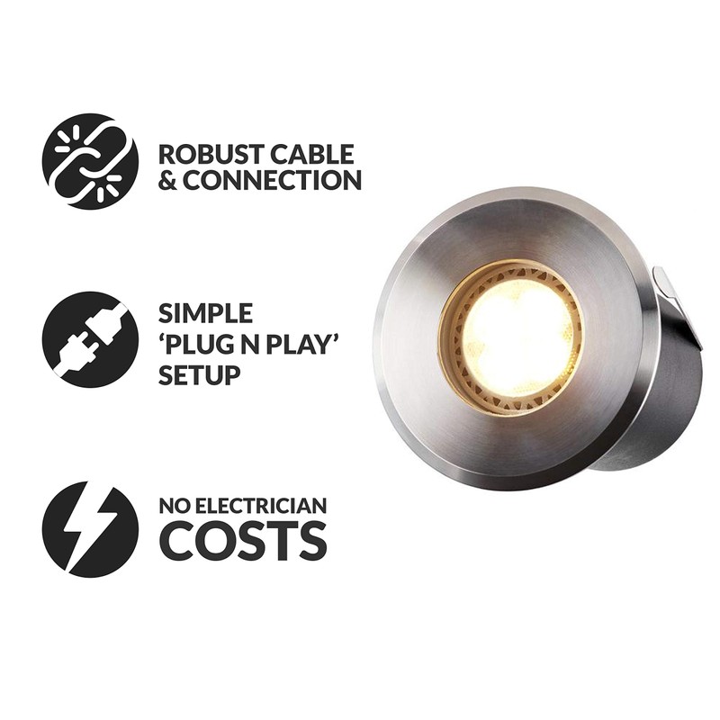 ellumiere Deck Lighting - Electric Garden Lights - Plug n